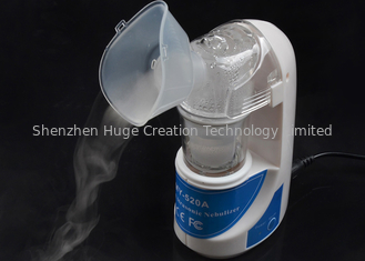 Κίνα Ιατρικό φορητό μίνι υπερηχητικό Nebulizer ελέγχου δύο ροών αέρος για τον ενήλικο παιδιών με τη μάσκα δύο προμηθευτής